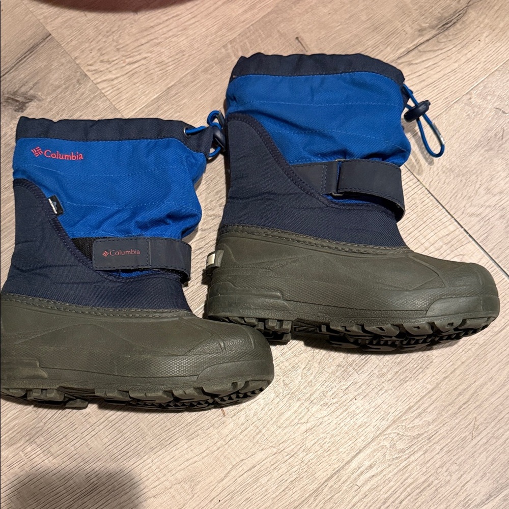 Columbia Kids Blue Boots youth size 1